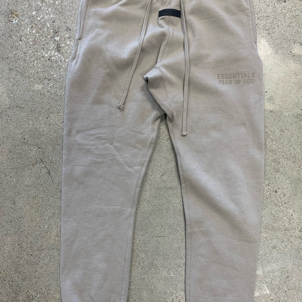 Beige Sweatpants